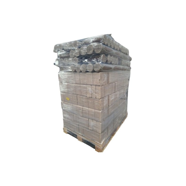 Briketter 970kg. Oprydningstilbud!