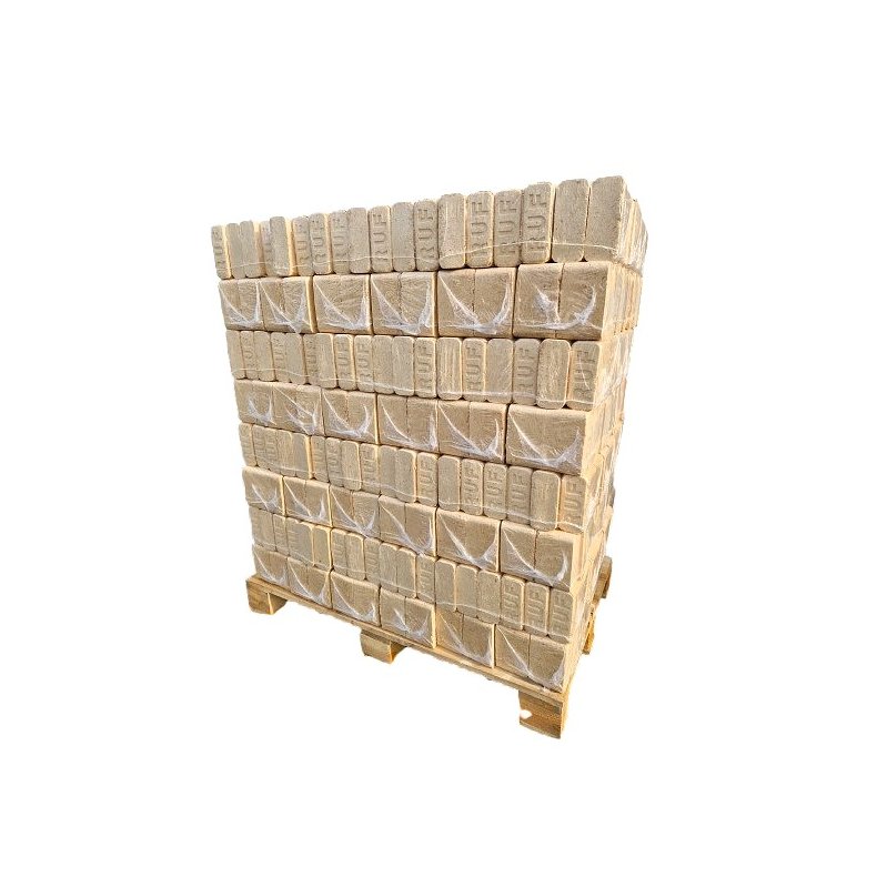 KUN AFHENTNING! RUF Trbriketter 960kg. SUPER TILBUD